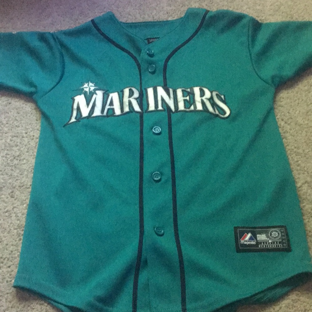 Youth Seattle Mariners Northwest Green Jersey